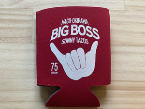 BIG BOSS × SUNNY TACOS 限定デザイン缶クージー（送料込み商品）