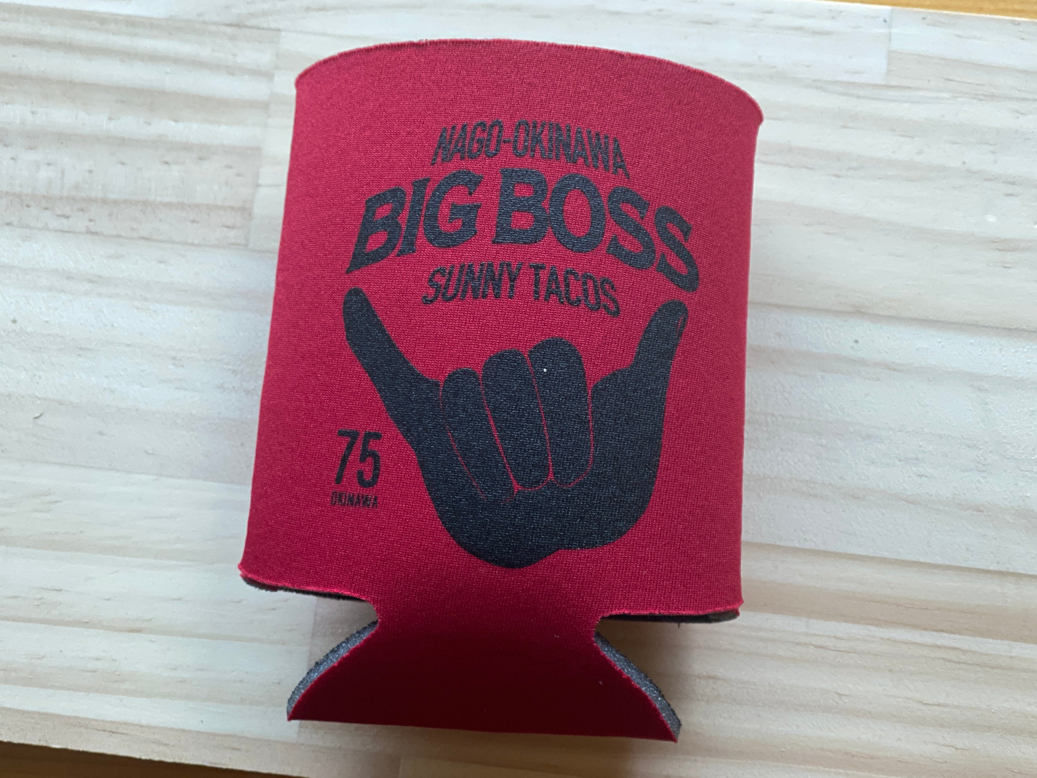 BIG BOSS × SUNNY TACOS 限定デザイン缶クージー（送料込み商品）