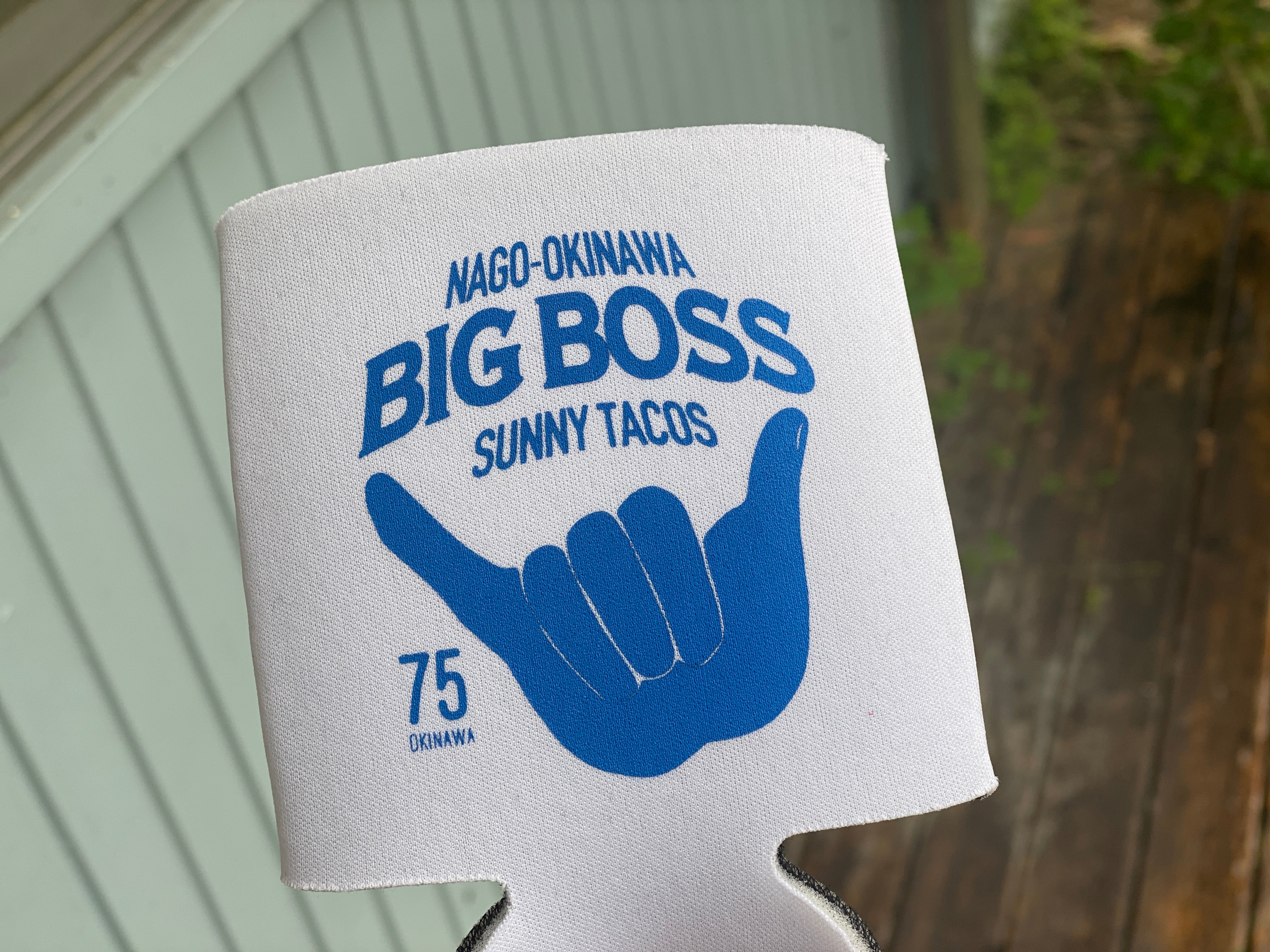 BIG BOSS × SUNNY TACOS 限定デザイン缶クージー（送料込み商品）